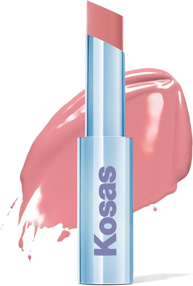 Kosas Wet Stick Moisturizing Shiny Sheer Lipstick MALIBU