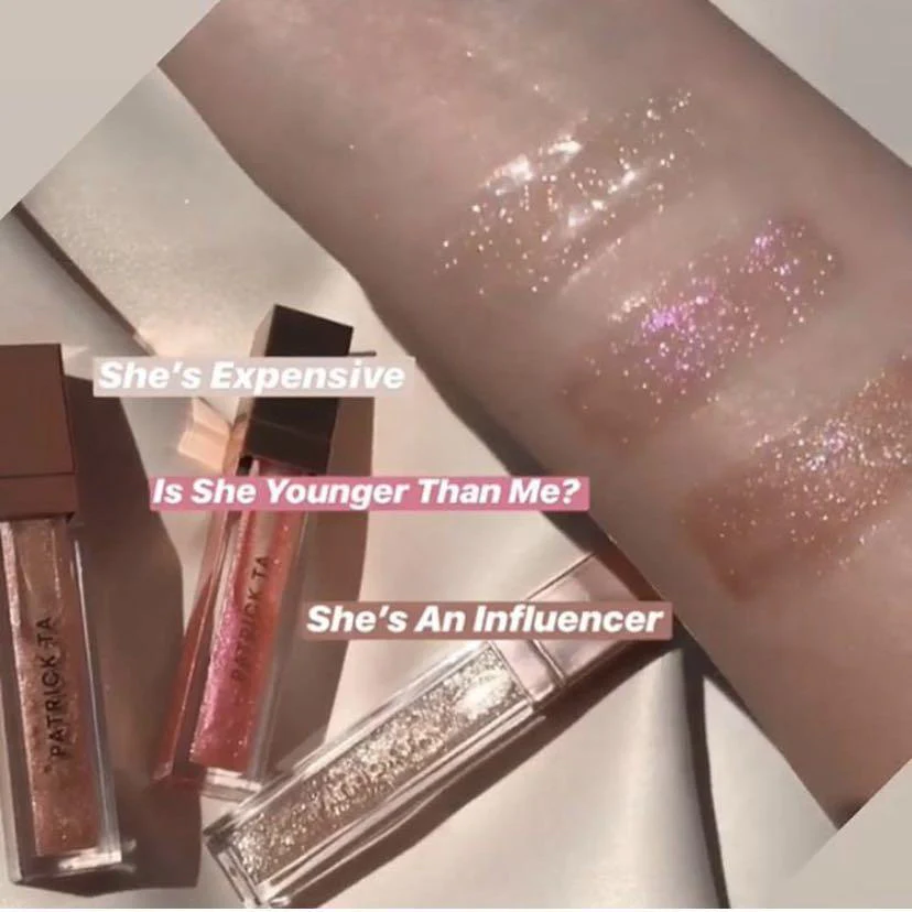 PATRICK TA Major Glow Lip Shine Is She Younger Than Me? (Peach)