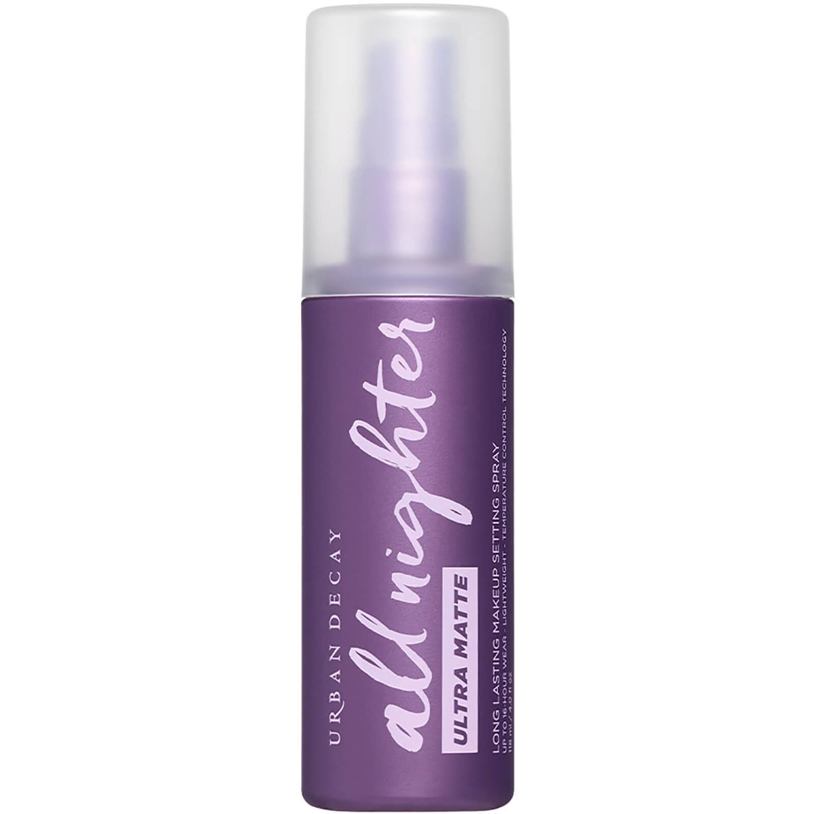 Urban Spray All Nighter Ultra Matte Setting Spray 118ml