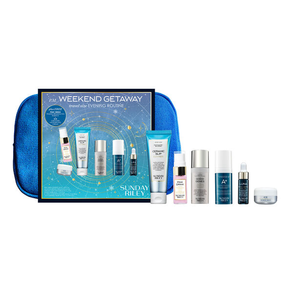 Sunday Riley P.M. Weekend Getaway Set