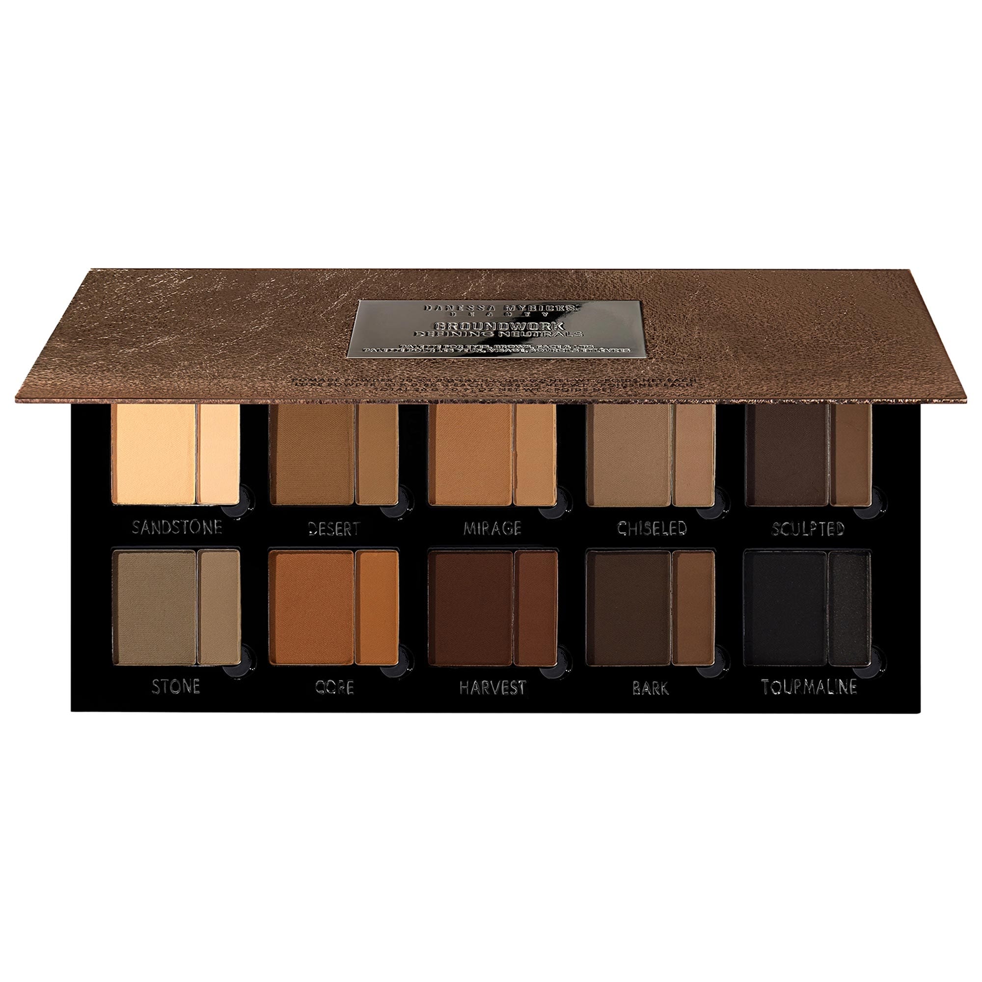 Danessa Myricks Beauty Groundwork Palette Defining Neutrals 26g
