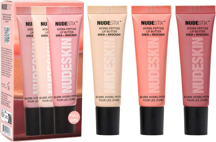 NUDESTIX Hydra Peptide Lip Butter Tint Set 