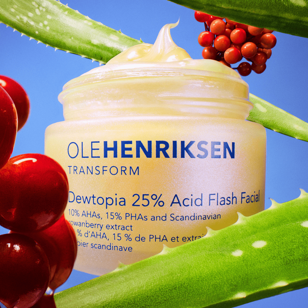 OLE HENRIKSEN DEWTOPIA 25% ACID FLASH FACIAL MASK 50ML