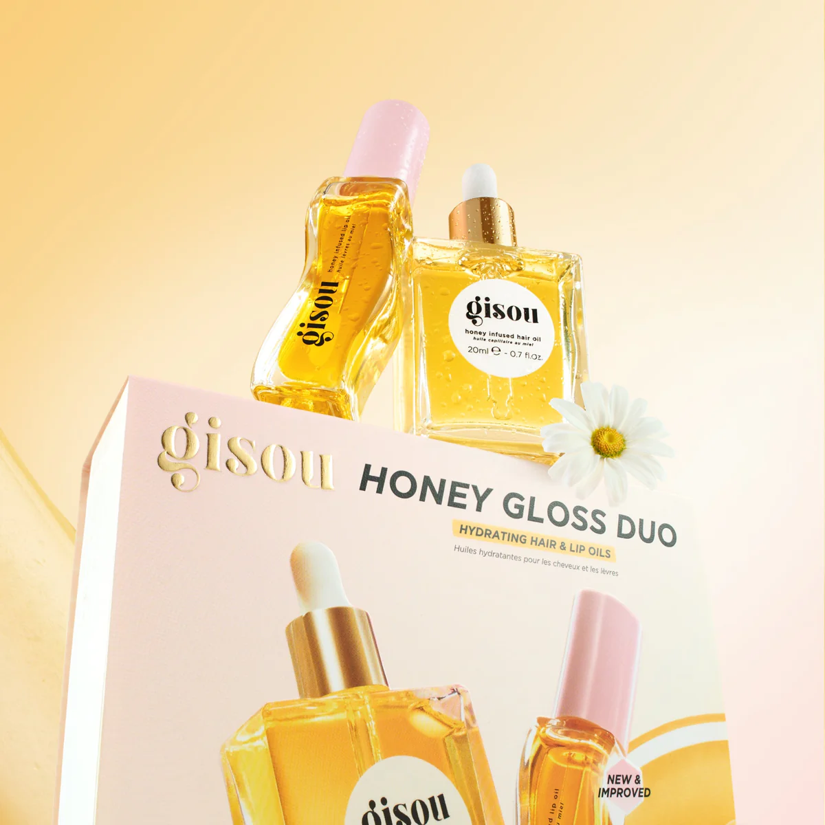 Gisou Honey Gloss Duo Set