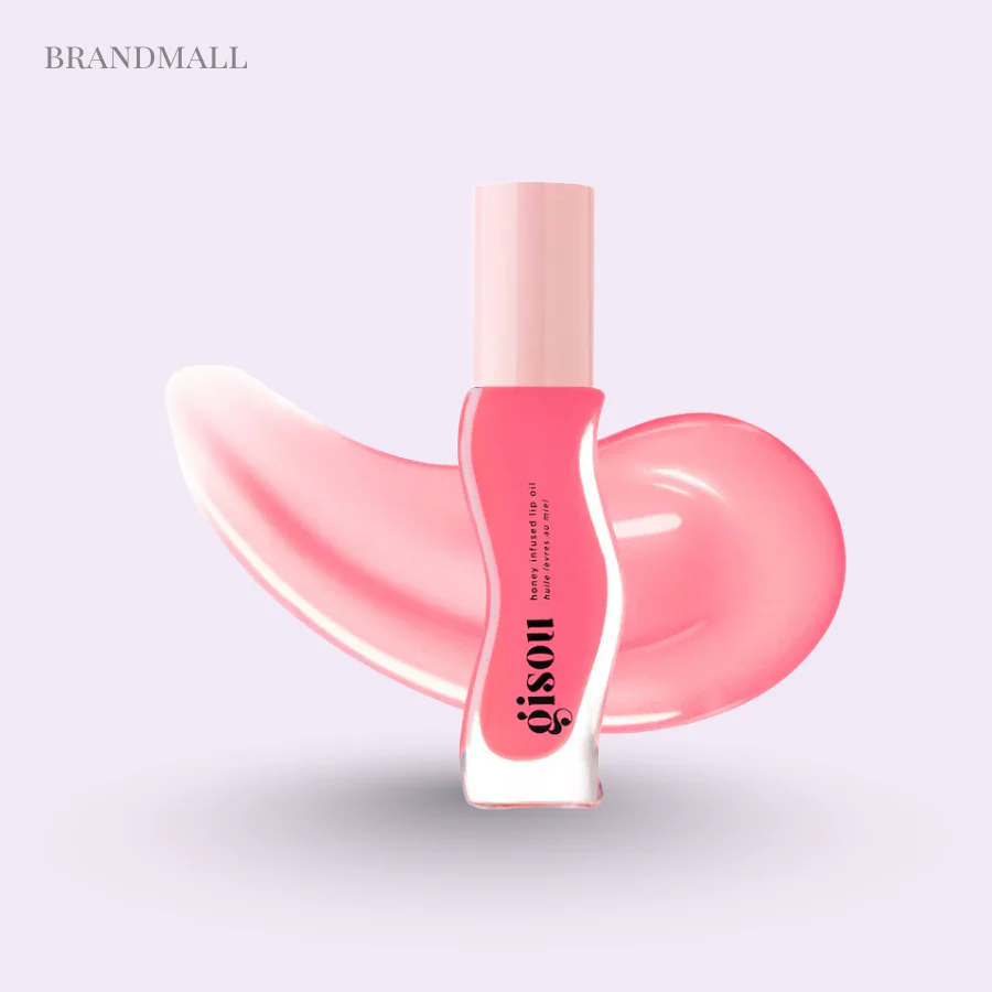 Gisou Honey Infused Lip Oil 8ml Raspberry Swirl
