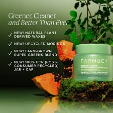 Farmacy Green Clean Cleansing Balm Fragrance Free 100ml