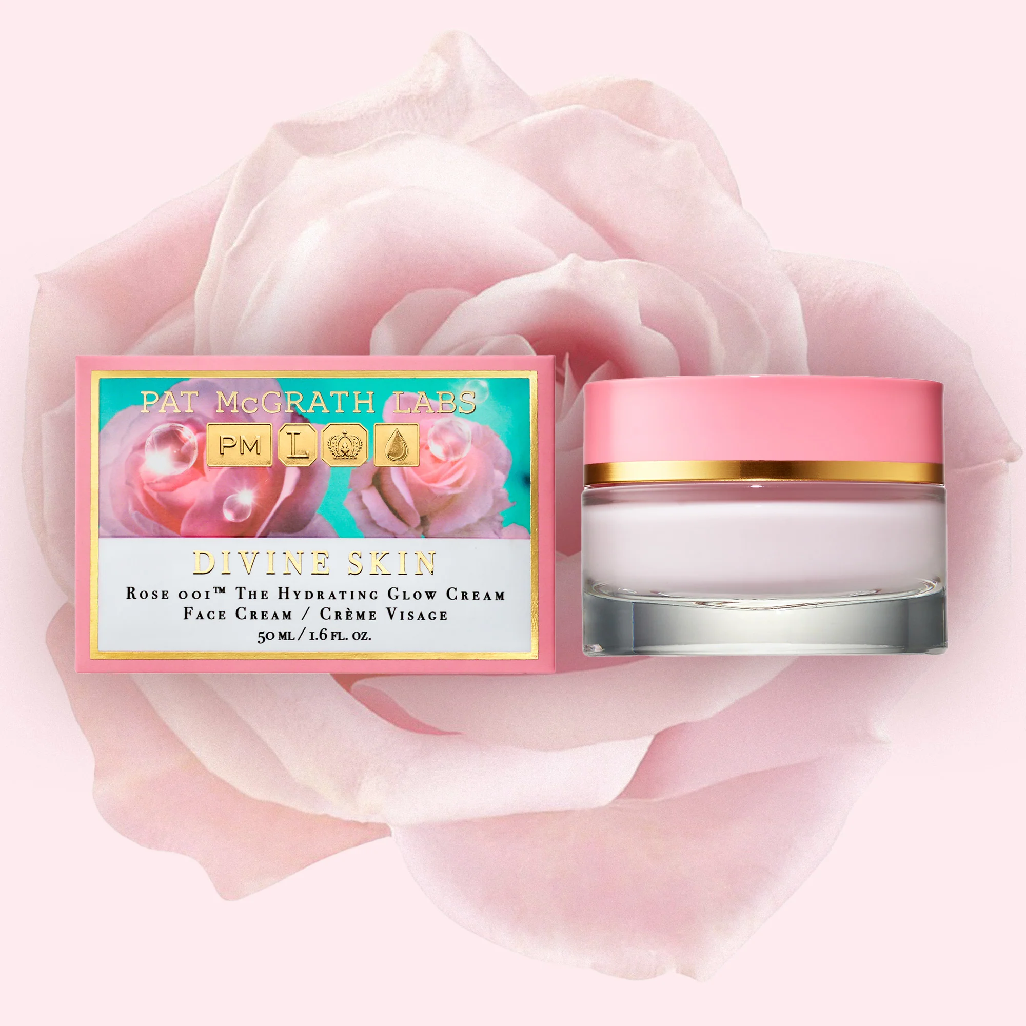 Pat McGrath DIVINE SKIN ROSE 001: THE HYDRATING GLOW CREAM 50mL
