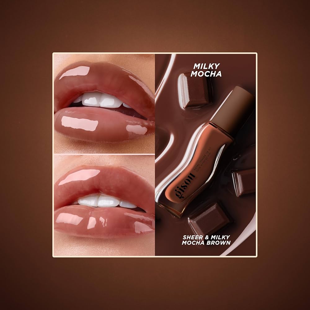Gisou Honey Infused Lip Oil Milky Mocha