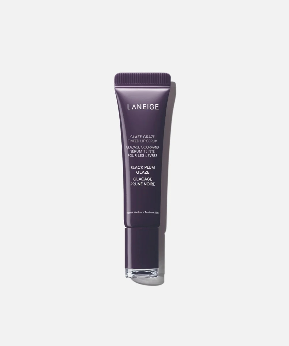 LANEIGE Glaze Craze Tinted Lip Serum Black Plum Glaze 12g