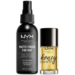 NYX Professional Makeup Honey Dew me Up Primer and Matte Setting Spray Duo