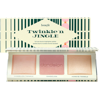 BENEFIT Twinkle’n Jingle Face Palette - Blush & Highlighter Palette Holiday Kit