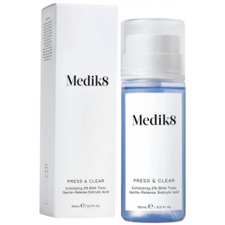 Medik8 Press & Clear Exfoliating 2% BHA Tonic 150ml